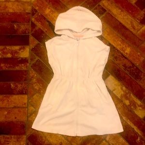 Old Navy white towel dress 4T